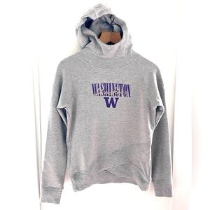 Washington Huskies Dawg Pack Funnel Neck Hoodie Sweatshirt, Cozy, OuterStuff